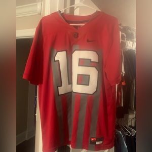 Ohio state football  Nike Limited stitched Numbers 1916 Throwback jersey